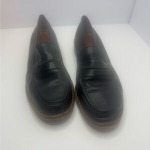 Madewell Classic Black Leather Loafers Size 8.5